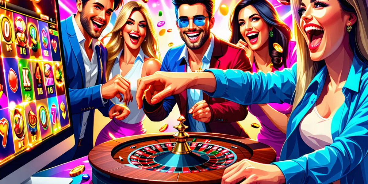 Người chơi vui vẻ tham gia casino trực tuyến OK9 với giao diện trò chơi sống động