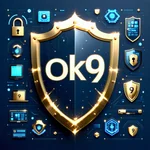 Biểu tượng bảo mật và an toàn tại OK9
