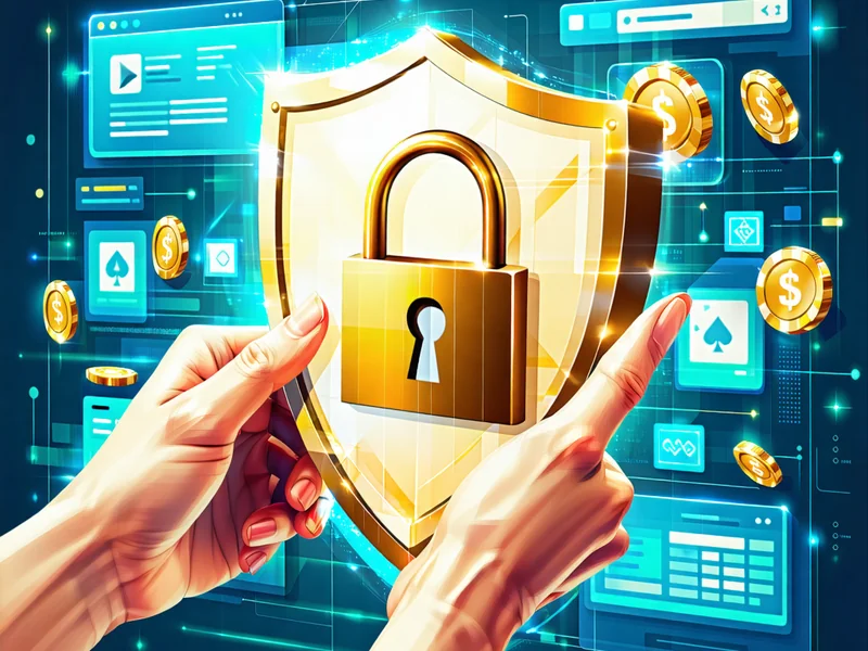 OK9, OK9.com, ok9aa: Biểu tượng kiểm soát của phụ huynh và khóa an toàn, minh họa việc ngăn chặn người dưới tuổi vị thành niên tham gia cờ bạc